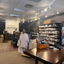 Classic Menswear by Gary Michaels - View of the store and shirts