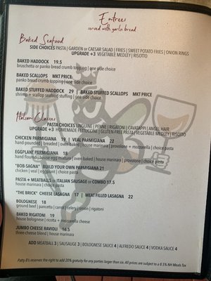 Menu photo 2 Patty B's Dover, NH