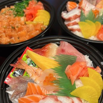 Kuzma's Fish Market - Chirashi bowl and salmon poke bowl - Seafood Markets Near Me - Edmonds, Washington Kuzma's Fish Market - Chirashi bowl and salmon poke bowl - Seafood Markets Near Me - Edmonds, Washington