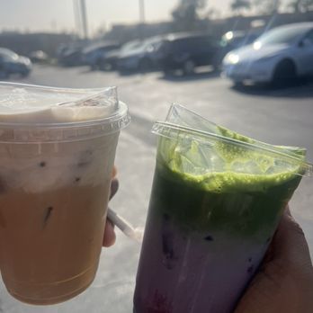 Ayer Coffee - Banana Coffee and Blueberry Matcha - Coffee & Tea Near Me - Tustin, California Ayer Coffee - Banana Coffee and Blueberry Matcha - Coffee & Tea Near Me - Tustin, California