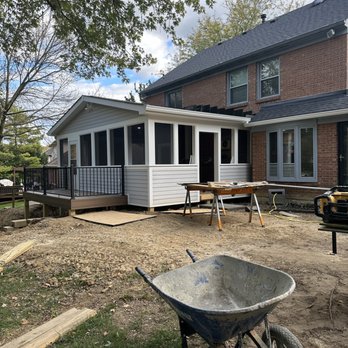 BT Otto Building - screened in porch - General Contractors Near Me - Hamilton, Ohio