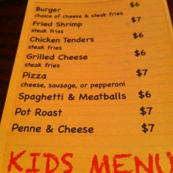 Stevens' - Kids Menu - American Near Me - Gurnee, Illinois