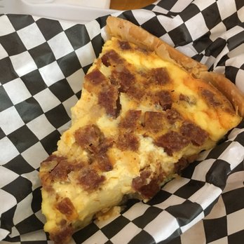 Morning Glory Cafe - a slice of pizza in a basket - Cafes Near Me - Marstons Mills, Massachusetts