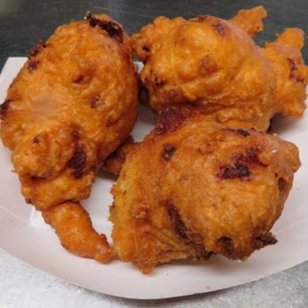 Railside Tavern - Clam (fritters) cakes - American Near Me - Dayville, Connecticut Railside Tavern - Clam (fritters) cakes - American Near Me - Dayville, Connecticut