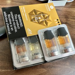 Vuse alto pods - golden tobacco 5% nic