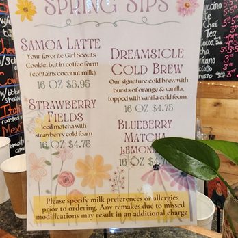 Cafe Sol - Spring specials 5/18/25 - Cafes Near Me - Niantic, Connecticut