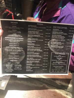 Menu photo 3 Lucifers Pizza Los Angeles, CA