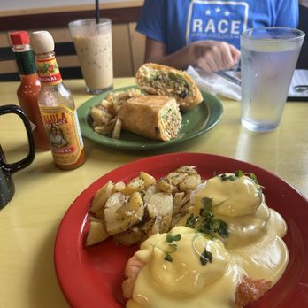 Devoted Kiss Cafe - Smoked Salmon Eggs Benedict and Chorizo Breakfast Burrito - Breakfast & Brunch Near Me - Gig Harbor, Washington Devoted Kiss Cafe - Smoked Salmon Eggs Benedict and Chorizo Breakfast Burrito - Breakfast & Brunch Near Me - Gig Harbor, Washington