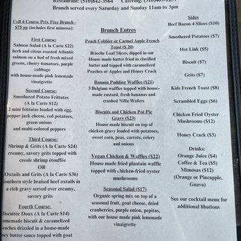 Willows & Pine - Menu 4/6/2025 - Cajun/Creole Near Me - Oakland, California Willows & Pine - Menu 4/6/2025 - Cajun/Creole Near Me - Oakland, California