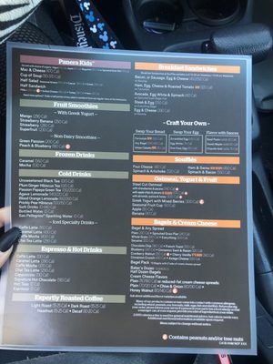 Menu photo 4 Panera Bread Beaumont, CA Menu photo 4 Panera Bread Beaumont, CA
