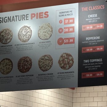 Your Pie - Signature Pizza Menu - Pizza Near Me - Augusta, Georgia