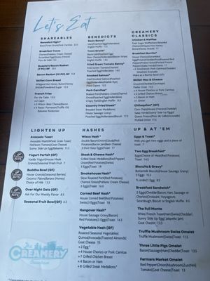 Menu photo 1 The Creamery Downtown Green Bay, WI