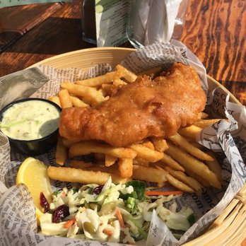 Flying Beaver Bar - Beer battered Cod - Pubs Near Me - Richmond, British Columbia