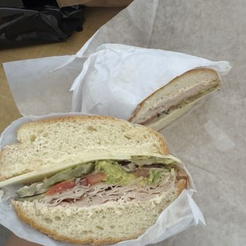 Cool Guys Market - Close up of my turkey sandwich on a soft roll! - Grocery Near Me - San Francisco, California Cool Guys Market - Close up of my turkey sandwich on a soft roll! - Grocery Near Me - San Francisco, California