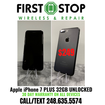 First Stop Wireless & Repair - iphone 7 plus - Mobile Phones Near Me - Warren, Michigan First Stop Wireless & Repair - iphone 7 plus - Mobile Phones Near Me - Warren, Michigan