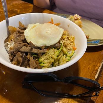 Goro's Sushi - Beef with rice and egg or Bi Bim Bob - Sushi Bars Near Me - San Antonio, Texas