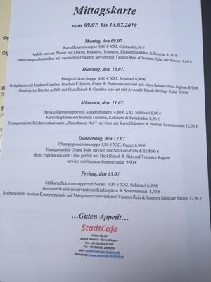 Menu photo 1 StadtCafe Dreieich, HE