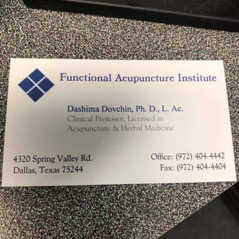 Functional Acupuncture Institute - Acupuncture Near Me - Dallas, Texas