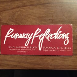 Runway Reflections - Salon Business Card