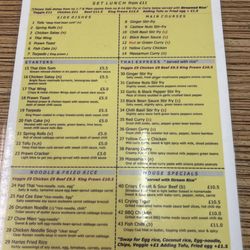 Marie's Cafe - Menu