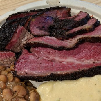 Little Miss BBQ - Top left: brisket (combination) Top right: pastrami (combination) - Barbeque Near Me - Phoenix, Arizona