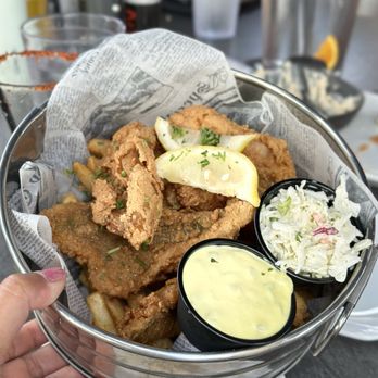 The Butler - Fish and chips - yum! - American Near Me - Saugatuck, Michigan