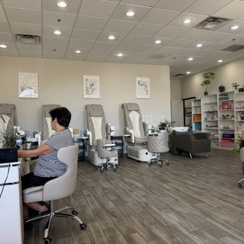 Sen Nail Lounge - View from waiting room. - Nail Salons Near Me - Scottsdale, Arizona Sen Nail Lounge - View from waiting room. - Nail Salons Near Me - Scottsdale, Arizona