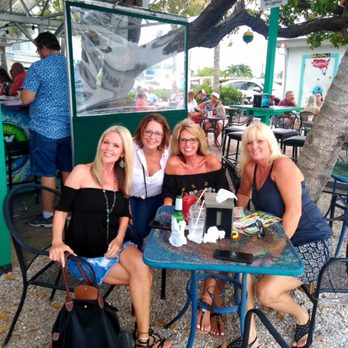 Bridge Tender Inn - Best part of the meal was the group photo - Seafood Near Me - Bradenton Beach, Florida
