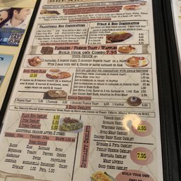 Breakfast menu Breakfast menu