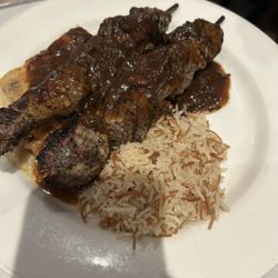 Beef kabobs