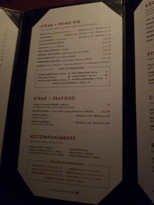 Menu photo 2 The Keg Steakhouse + Bar Toronto, ON