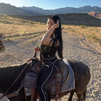 Cowboy Trail Rides - Riding Blue - Horseback Riding Near Me - Las Vegas, Nevada