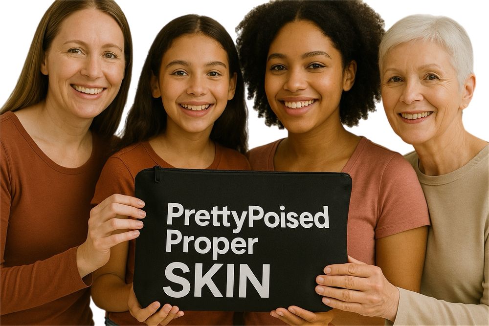 PrettyPoisedProper Beauty Logo