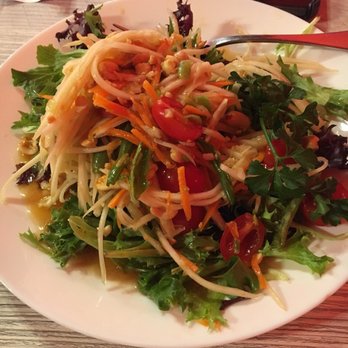 Asian Thai Kitchen 2 - Papaya salad- very good $5 - Thai Near Me - Miami, Florida