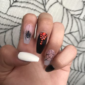 Sunset Nails - Spooky nails, all done by Tammy - Nail Salons Near Me - San Francisco, California Sunset Nails - Spooky nails, all done by Tammy - Nail Salons Near Me - San Francisco, California