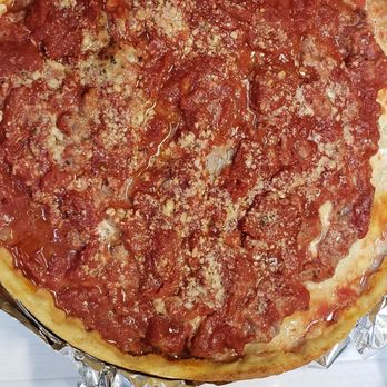 Lou Malnati's Pizzeria - The par baked before cooking. - Pizza Near Me - Third Lake, Illinois