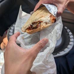 Eggplant Parmesan sub, $8.99.