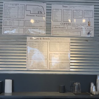 Fremont Nutrition - Menu ... no coffee drink available for now - Juice Bars & Smoothies Near Me - Fremont, Nebraska Fremont Nutrition - Menu ... no coffee drink available for now - Juice Bars & Smoothies Near Me - Fremont, Nebraska