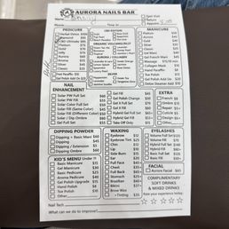 Menu Menu