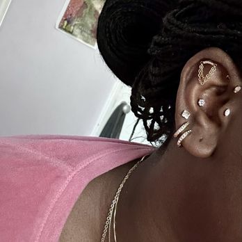 GigiLynx - Tragus and forward helix piercings - Piercing Near Me - Daly City, California