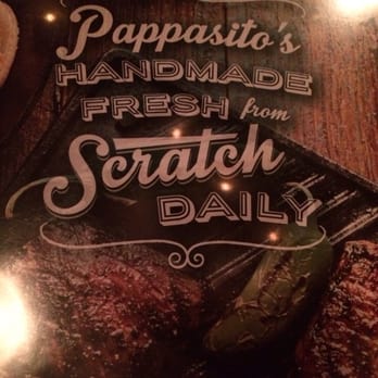 Pappasitos Cantina - Front of menu - Tex-Mex Near Me - Houston, Texas Pappasitos Cantina - Front of menu - Tex-Mex Near Me - Houston, Texas