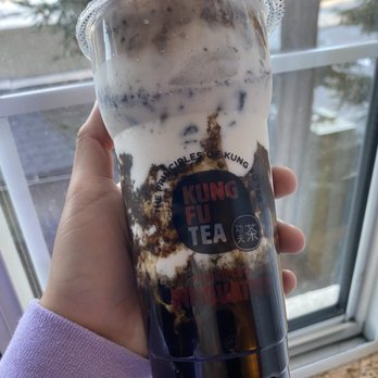 Kung Fu Tea - Cocoa Cream Wow Cap - Bubble Tea Near Me - San Jose, California Kung Fu Tea - Cocoa Cream Wow Cap - Bubble Tea Near Me - San Jose, California