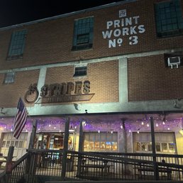 Exterior outside entrance of 13 Stripes Brewery - Taylors, South Carolina Exterior outside entrance of 13 Stripes Brewery - Taylors, South Carolina