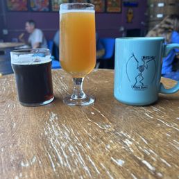 Beer and coffee