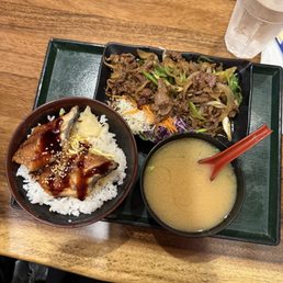 Lunch Special - Yakiniku & Unagi Don Lunch Special - Yakiniku & Unagi Don