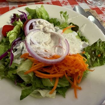 Dinucci's Italian Dinners - Salad w blue cheese - Italian Near Me - Valley Ford, California Dinucci's Italian Dinners - Salad w blue cheese - Italian Near Me - Valley Ford, California