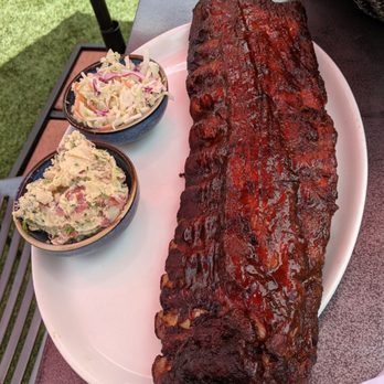 Gus's BBQ - Ribs, potato salad, and Cole slaw-meh - Barbeque Near Me - Porter Ranch, California Gus's BBQ - Ribs, potato salad, and Cole slaw-meh - Barbeque Near Me - Porter Ranch, California