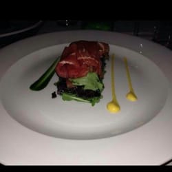 Osteria La Juta - Carpaccio di razza reale e riso rosso selvatico