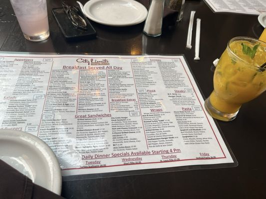 Menu photo 4 City Limits Diner White Plains, NY Menu photo 4 City Limits Diner White Plains, NY
