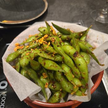 Hanagi Japanese Restaurant - Garlic edamame - Japanese Near Me - Anaheim, California Hanagi Japanese Restaurant - Garlic edamame - Japanese Near Me - Anaheim, California